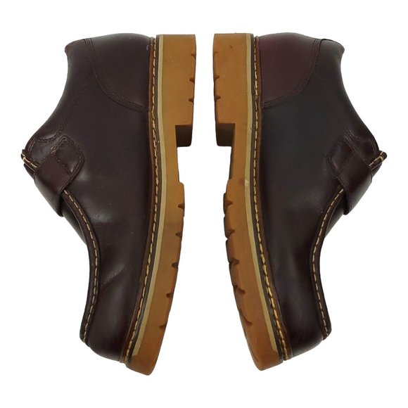 Lugz Leather Low Ankle Monk Strap Boot Brown Mens 8.5 Rugged Soles MSTUL-645 - Picture 2 of 12